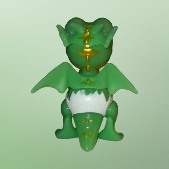 Ryans World Shelldon Green Dragon Mystery Figure Cartoon Remka Toy 2” - Picture 3 of 5